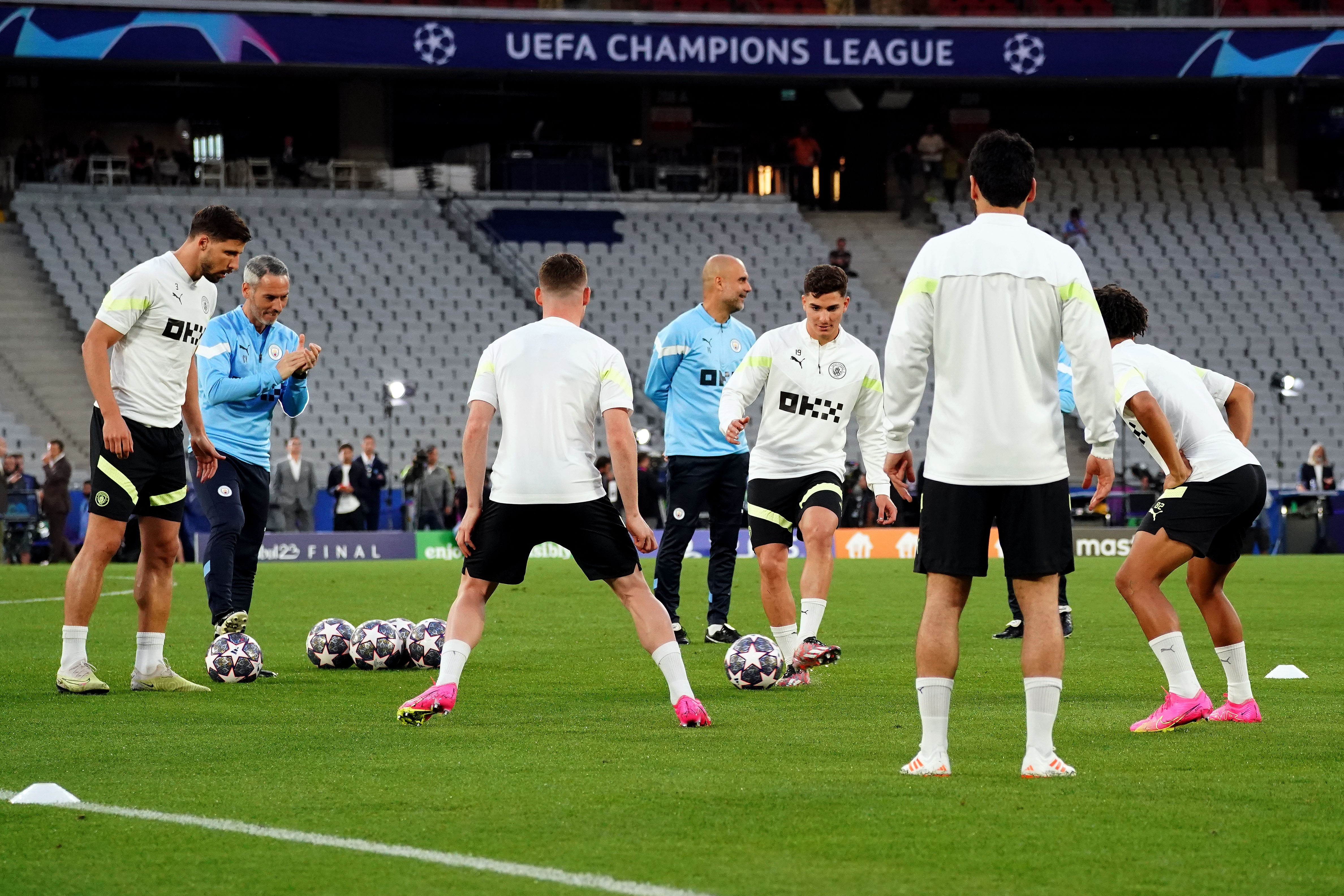 Manchester City, Inter maçı hazırlıklarını tamamladı