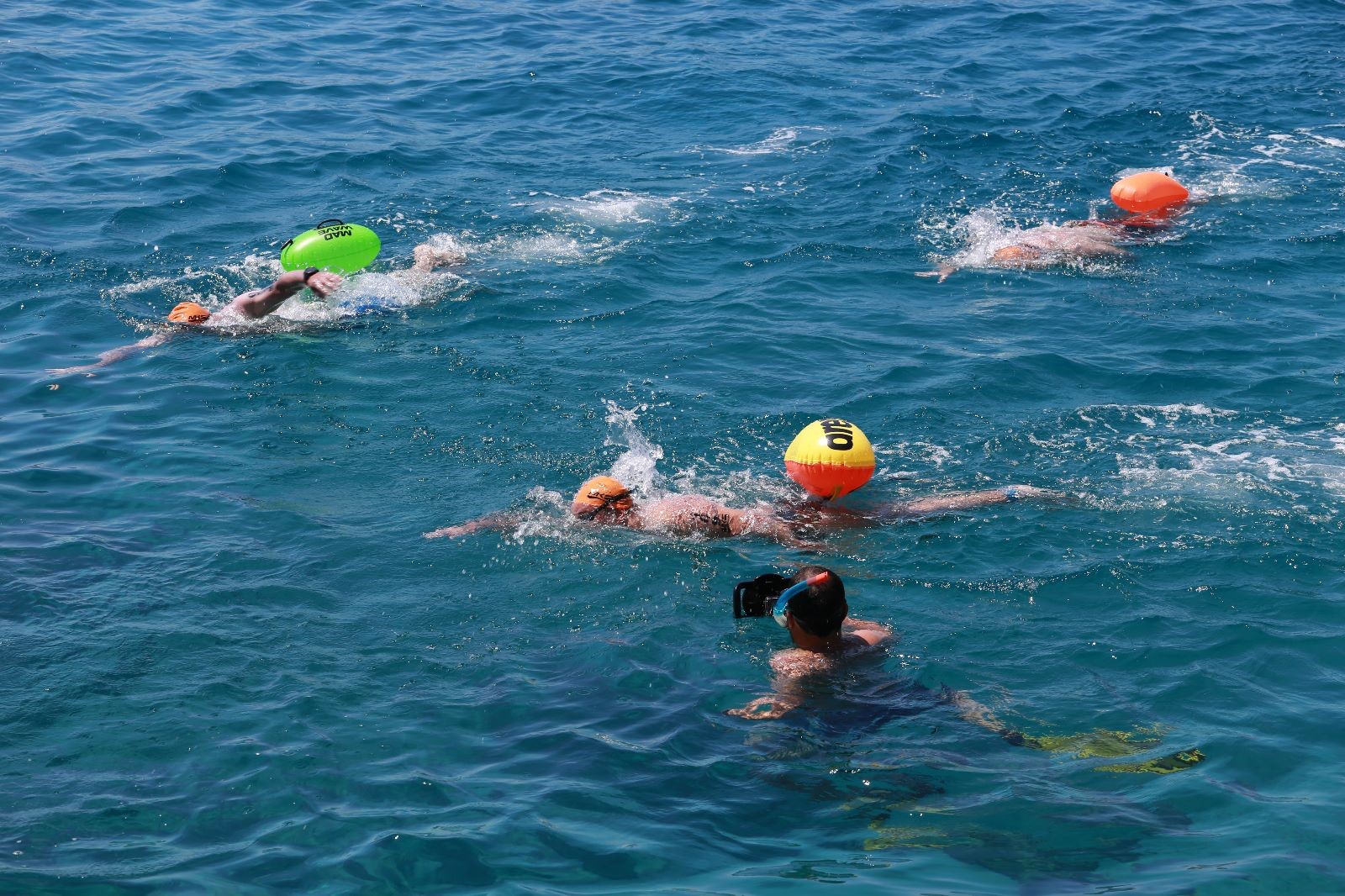 17. Uluslararası Meis-Kaş Yüzme Yarışı yapıldı