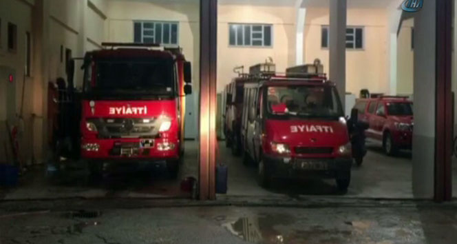 İtfaiye aracına ateş açıldı çanakkale,itfaye