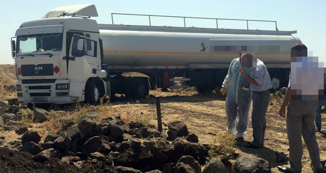 Jandarmay gren hrszlar 40 tonluk tankeri brakarak kat 