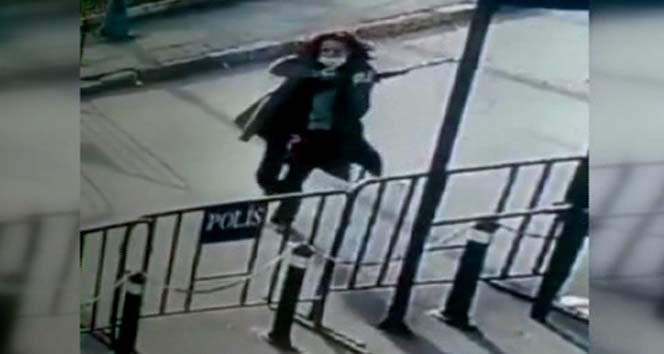 Elif Sultan Kalsen’in vurulma anından yeni görüntüler&nbsp;DHKP-C üyesi Elif Sultan Kalsen,elif sultan kalsen,İstanbul Emniyet Müdürlüğü saldırı