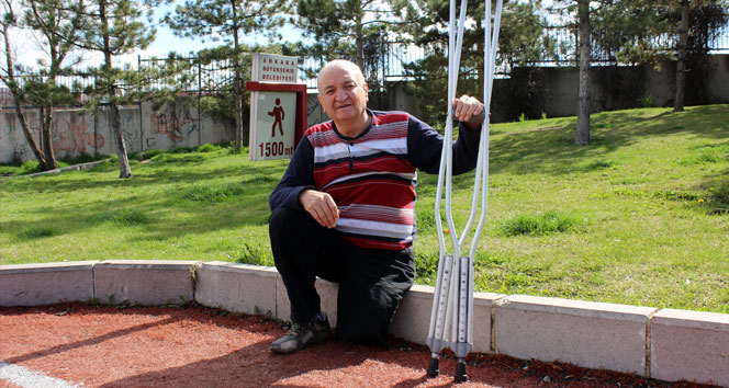 Spor aşkı engel tanımıyor&nbsp;Hüseyin Şengül,Spor aşkı