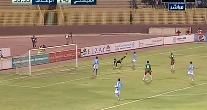 Dünyanın en sakar kalecisi !&nbsp;sakar kaleci,ürdün ligi