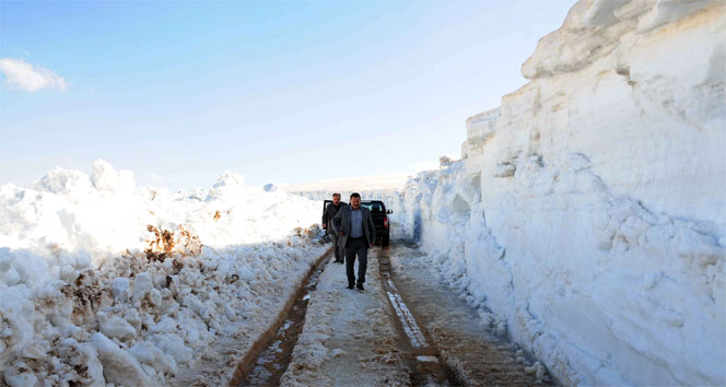 Kara kış etkisini sürdürüyor&nbsp;kara kış,Muş