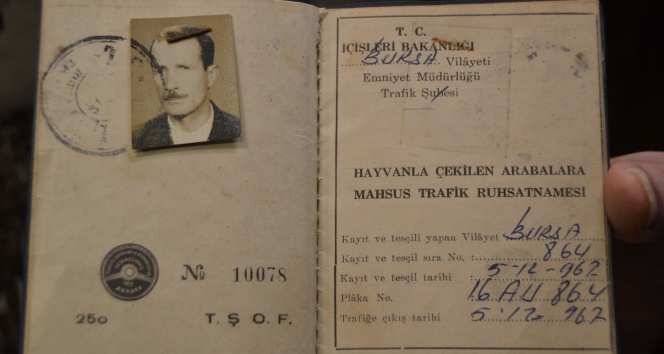 Bir zamanlar kağnıların da ruhsatı vardı bursa,kağnı,kağnı ruhsatı