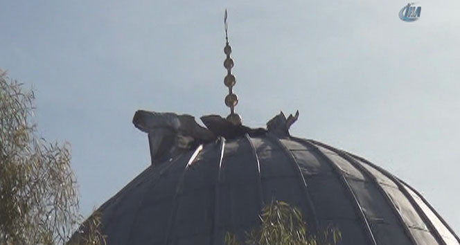 Nusaybinde camiye roketatarlı saldırı