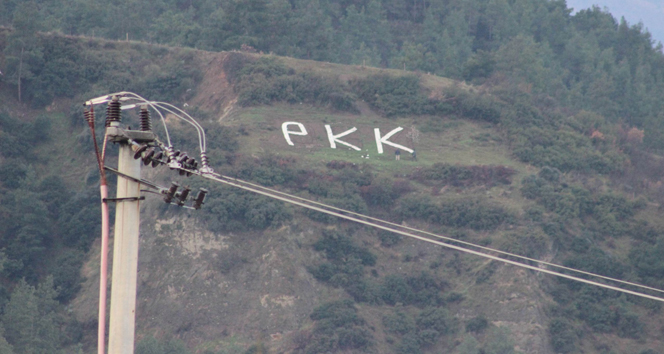 PKK yandaşlarından çirkin tahrik