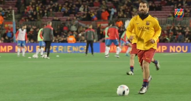 Barcelona, Arda Turanın ilk maçının öyküsünü yayınladı
