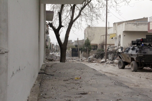 PKK'lıların Nusaybin'e verdiği zarar gözler önüne serildi