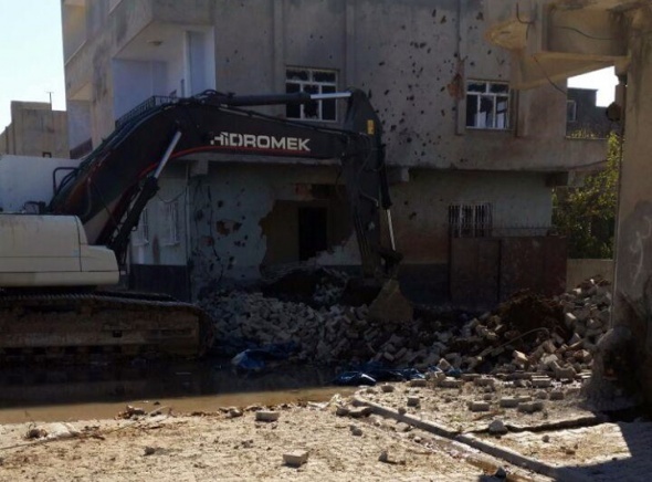 PKK'lıların Nusaybin'e verdiği zarar gözler önüne serildi