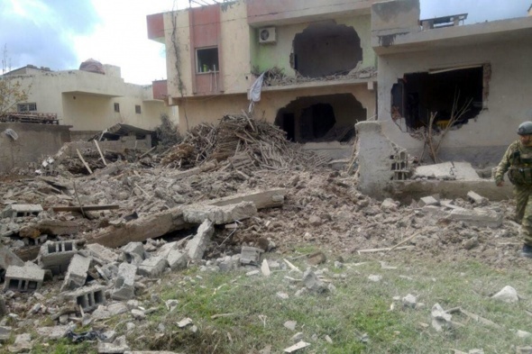 PKK'lıların Nusaybin'e verdiği zarar gözler önüne serildi
