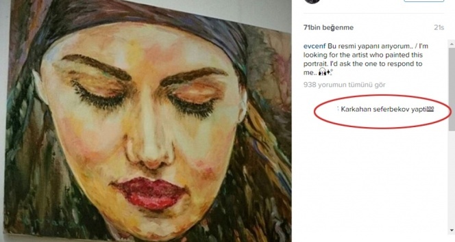 Fahriye Evcen portresini yapan ressamın peşine düştü