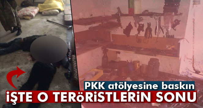 PKK'nın silah bakım atölyesine operasyon