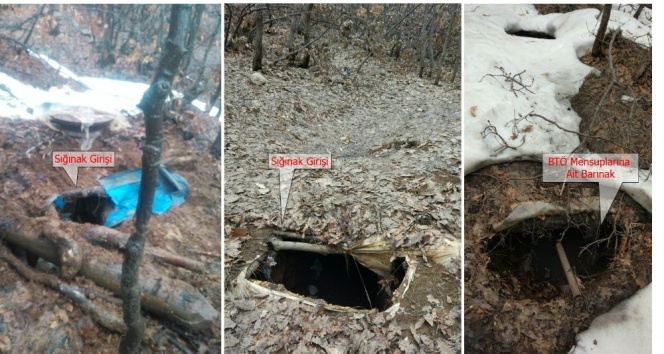 Diyarbakır Licede PKKya ait 20 sığınak imha edildi