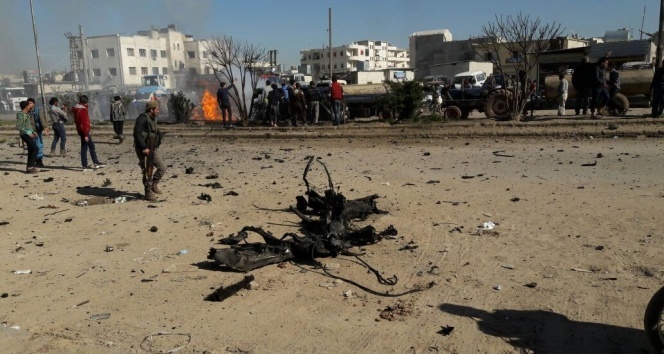 Azezde bomba yüklü araçla saldırı: 3 ölü, 10 yaralı