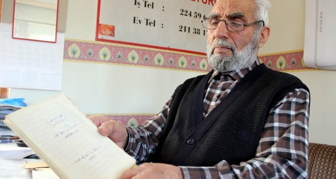 Şemseddin Ahmed Sivasinin torunlarından Şeyh Ömerin yazdığı kitabı taksiciler çöpte buldu