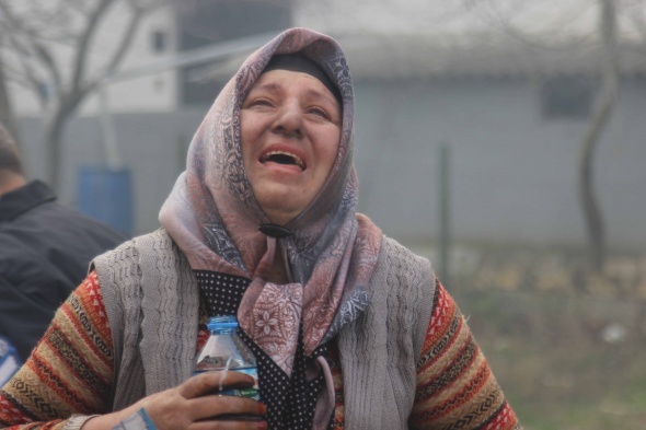 Yangında can pazarı