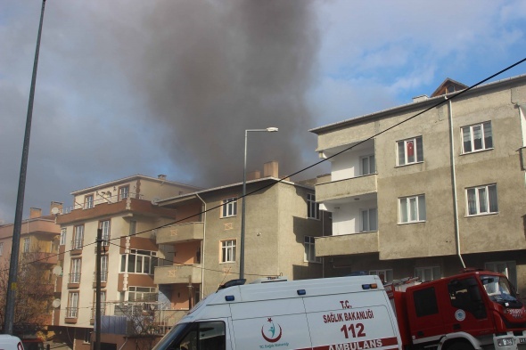 Yangında can pazarı