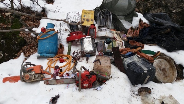 Tunceli'de PKK'nın kullandığı 5 sığınak imha edildi