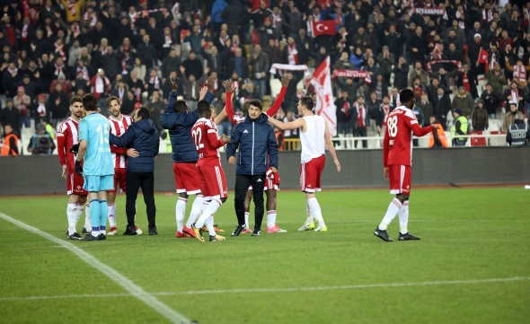 Sivasspor - Galatasaray maçından kareler