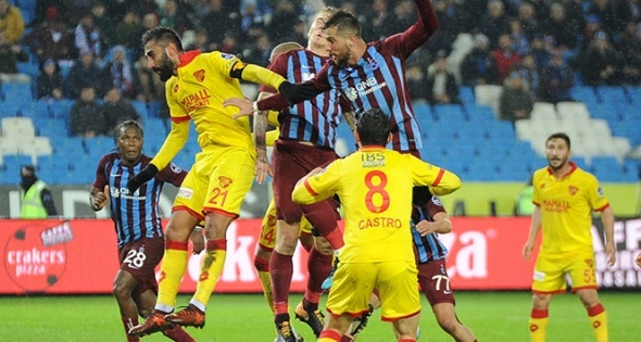 Trabzonspor - Göztepe maçından kareler