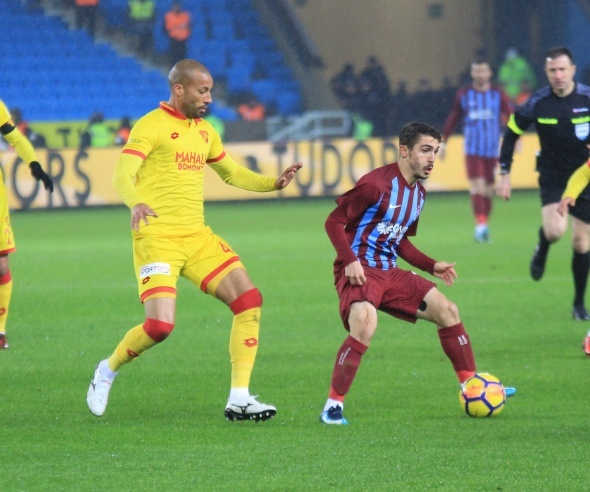 Trabzonspor - Göztepe maçından kareler