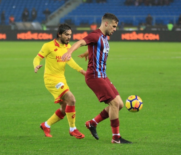 Trabzonspor - Göztepe maçından kareler