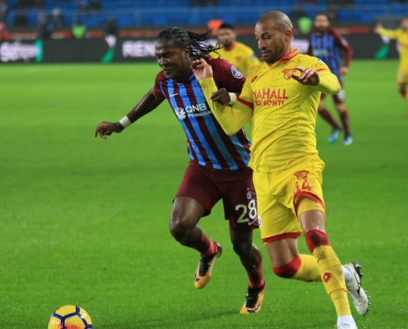 Trabzonspor - Göztepe maçından kareler