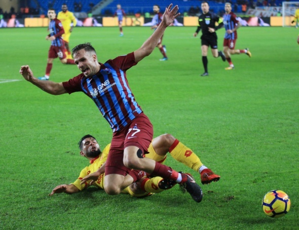 Trabzonspor - Göztepe maçından kareler