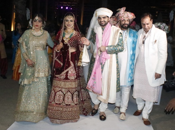 Antalya'da 1 milyon dolarlık Hint düğünü