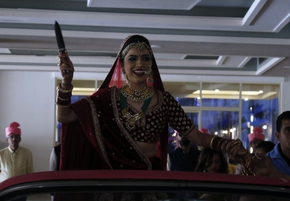 Antalya'da 1 milyon dolarlık Hint düğünü