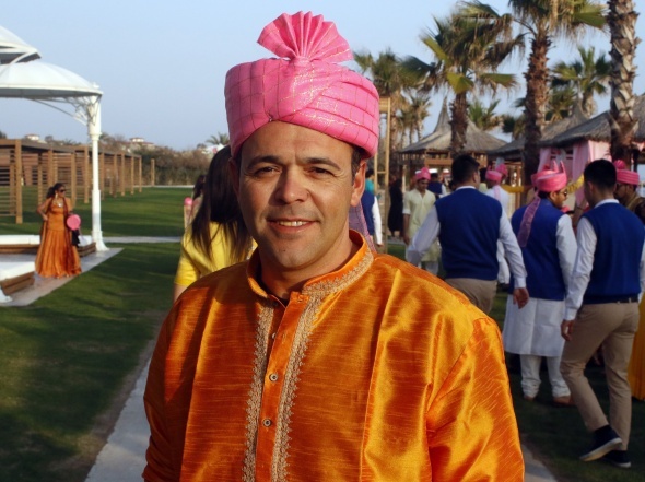 Antalya'da 1 milyon dolarlık Hint düğünü