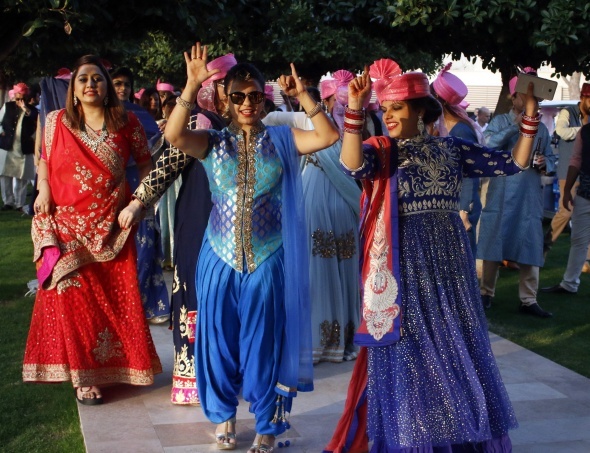 Antalya'da 1 milyon dolarlık Hint düğünü