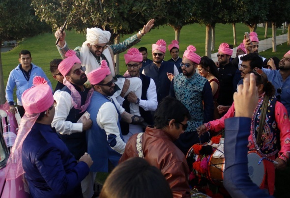 Antalya'da 1 milyon dolarlık Hint düğünü