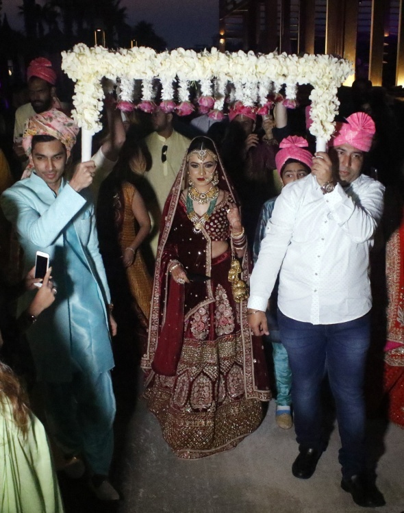 Antalya'da 1 milyon dolarlık Hint düğünü