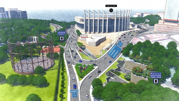 70 dakikalık yol 5 dakikaya düşecek