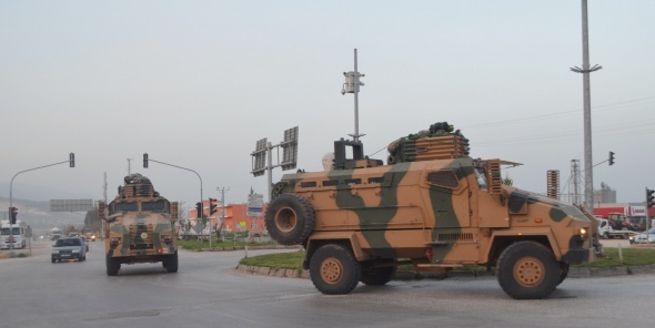 Hatayâa giriÅ yapan komandolar sÄ±nÄ±r birliklerine ulaÅtÄ±