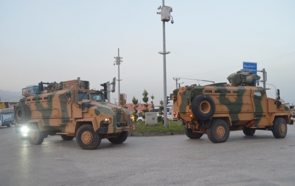 Hatayâa giriÅ yapan komandolar sÄ±nÄ±r birliklerine ulaÅtÄ±
