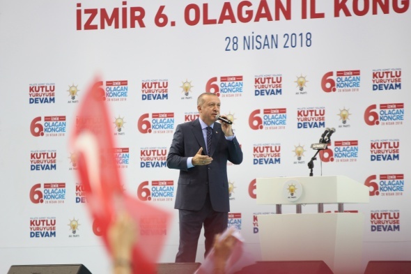 CumhurbaÅkanÄ± ErdoÄan: "Rekor bir oyla tarihe geÃ§eceÄiz"