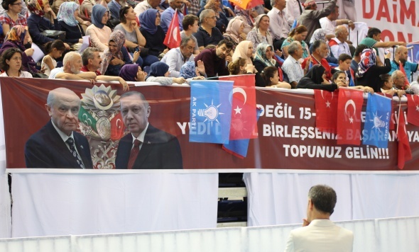 CumhurbaÅkanÄ± ErdoÄan: "Rekor bir oyla tarihe geÃ§eceÄiz"