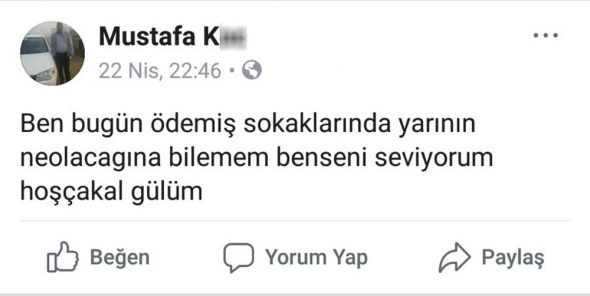 Balkondan girdiÄi evde dehÅet saÃ§tÄ±