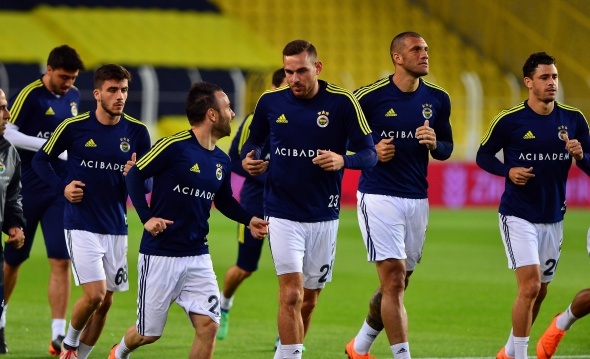 FenerbahÃ§e, statta antrenman yaptÄ±