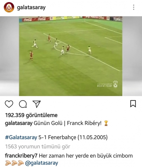 Franck Ribery'den flaÅ Galatasaray mesajÄ±!