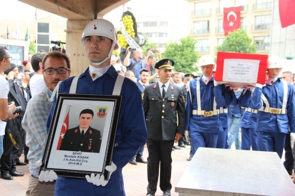 Åehidin eÅinden kamuflajlÄ± son bakÄ±Å