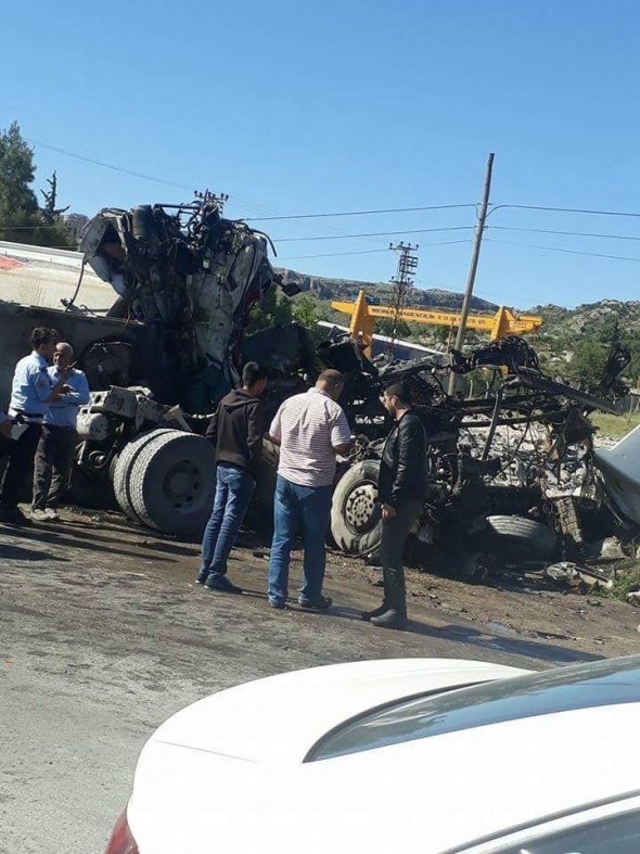 Gaziantep'te feci kaza!