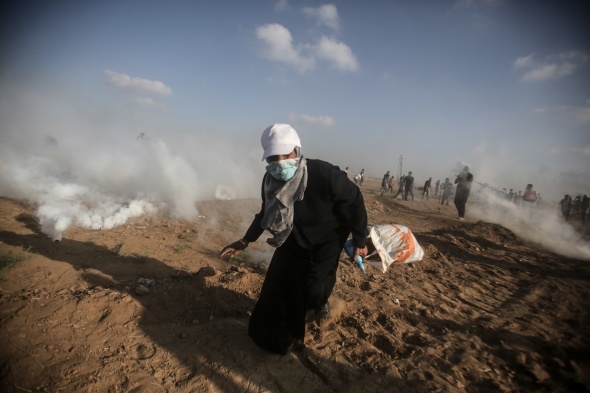 İsrail askeri yine saldırdı! 1 ölü 220 yaralı!