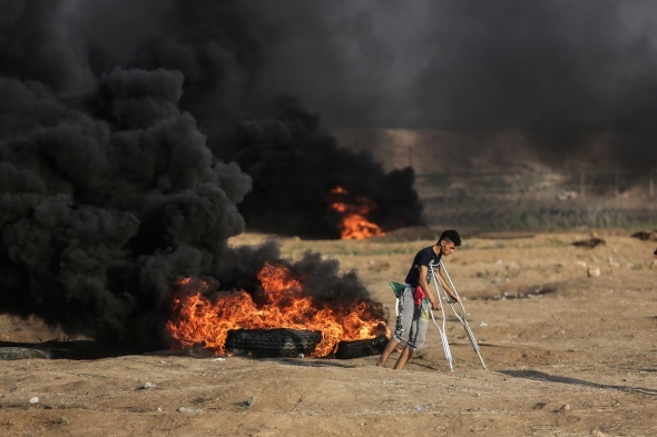 İsrail askeri yine saldırdı! 1 ölü 220 yaralı!