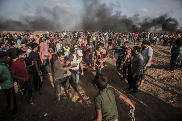 İsrail askeri yine saldırdı! 1 ölü 220 yaralı!