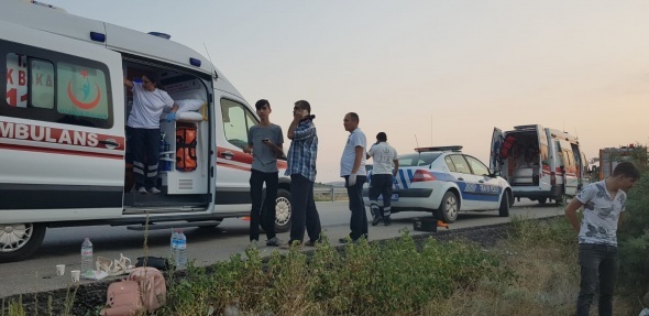Ters dÃ¶nen araÃ§tan saÄ Ã§Ä±ktÄ±lar!