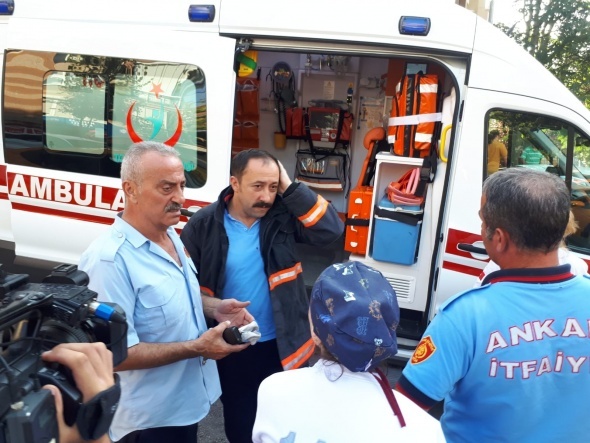 Korku dolu dakikalar! Ãnce evini ateÅe verdi ardÄ±ndan...